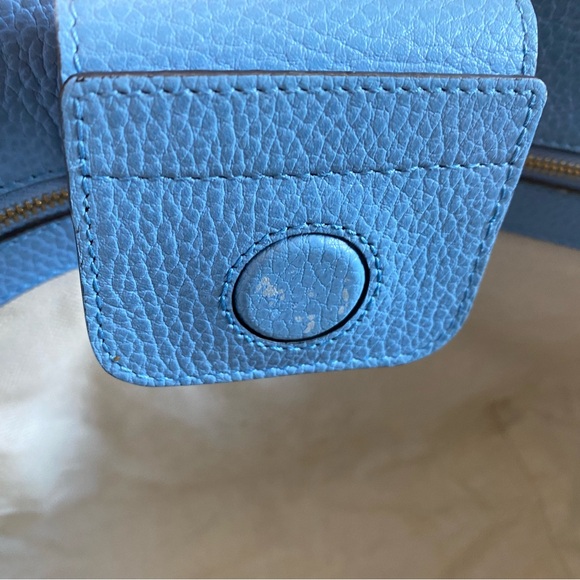 Gucci Swing beige and blue tote - Picture 9 of 10